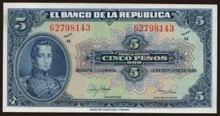 5 pesos, 1949
