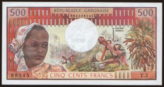 500 francs, 1974