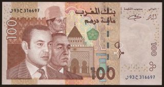 100 dirhams, 2002