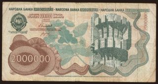 2.000.000 dinara, 1989