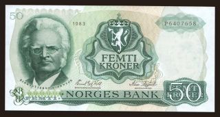 50 kroner, 1983
