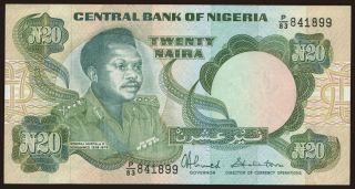 20 naira, 1984