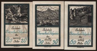 Hofgastein, 20, 30, 60 Heller, 1920