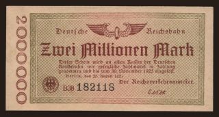 Berlin, 2.000.000 Mark, 1923