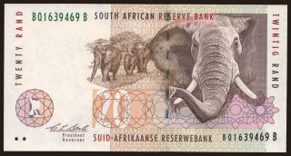 20 rand, 1993