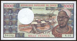 1000 francs, 1983
