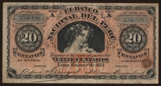 20 centavos, 1873