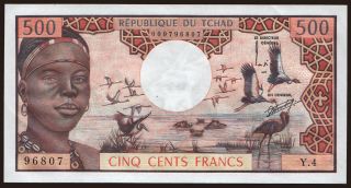 500 francs, 1974