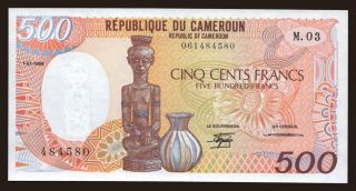 500 francs, 1988