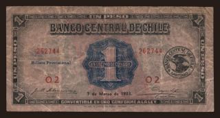 1 peso, 1933