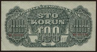 100 korun, 1944