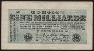 1.000.000.000 Mark, 1923