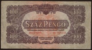 100 pengő, 1944