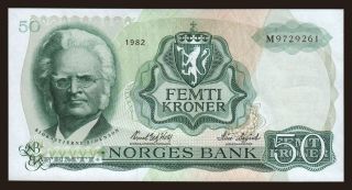 50 kroner, 1982