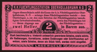 Oberhollabrunn, 2 Heller, 191?