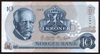 10 kroner, 1973