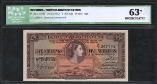 5 shillings, 1952