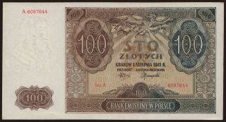 100 zlotych, 1941