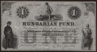 1 dollar, 1852