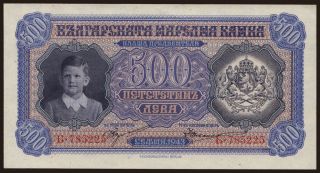 500 leva, 1943