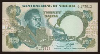 20 naira, 2001