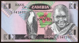 1 kwacha, 1986