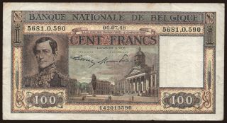 100 francs, 1948