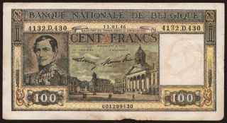 100 francs, 1946, falsum