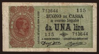 1 lira, 1894