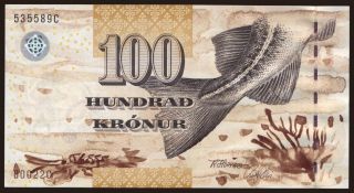 100 kronur, 2002