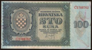 100 kuna, 1941