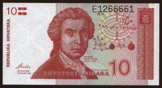 10 dinara, 1991