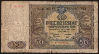 50 zlotych, 1946