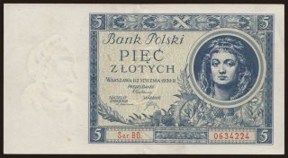 5 zlotych, 1930