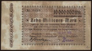 Wegscheid/ Bayerische Vereinsbank, 10.000.000 Mark, 1923