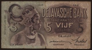 5 gulden, 1937