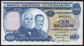 100 escudos, 1972