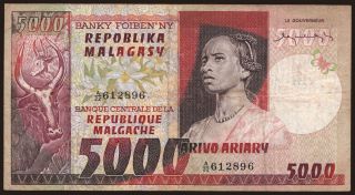 5000 francs, 1974