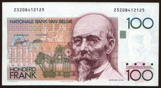 100 francs, 1982