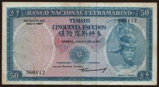 50 escudos, 1967