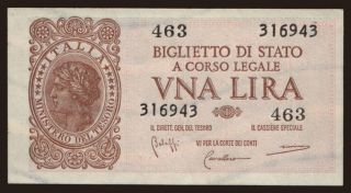 1 lira, 1944