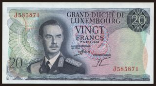 20 francs, 1966