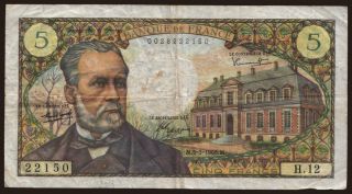 5 francs, 1966