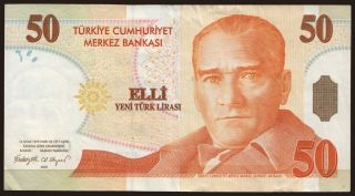 50 lira, 2005