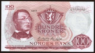 100 kroner, 1977