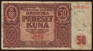 50 kuna, 1941