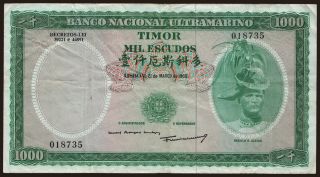 1000 escudos, 1968