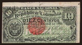 10 centavos, 1900