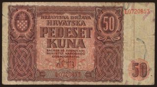 50 kuna, 1941