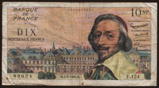 10 francs, 1960